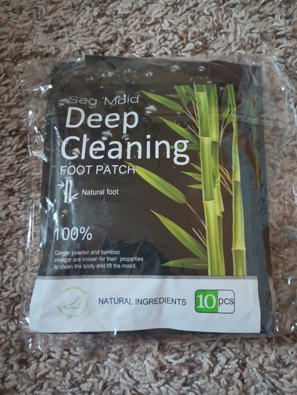 NEW 3-pack deep cleaning foot patches - Sea Maid